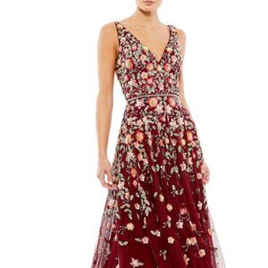 Burgundy Mac Duggal Dress